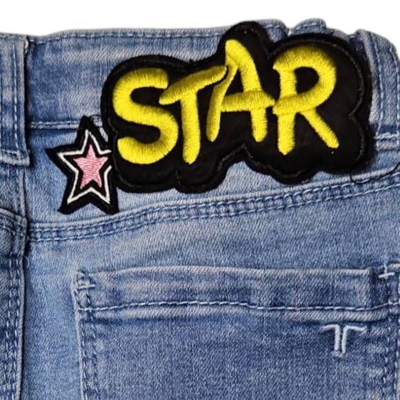 Tractr Girls Blue Jean Shorts Size 10 - Picture 5 of 5